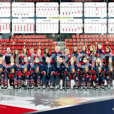 Feminine 2020 2021 Calendrier