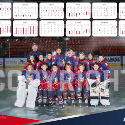 U11 2015 Calendrier